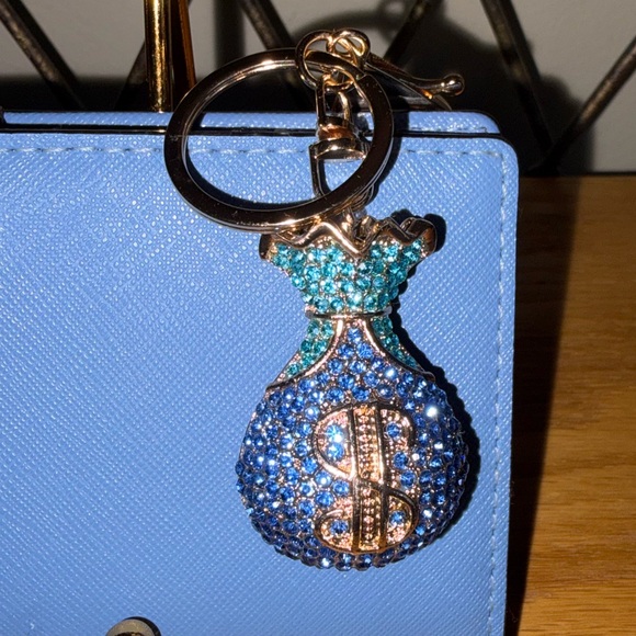 Kate Spade (Euc) Snap Wallet & (nwot)Charm - Picture 2 of 7